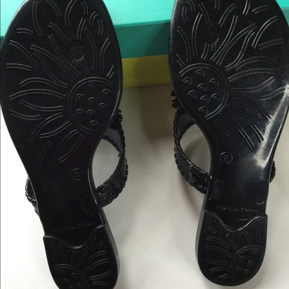 Jack Rodger’s Black Sandals Elegant and Comfortable - Picture 4 of 10